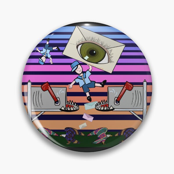 Item preview, Lofi Mailman Chillpop Psychedlic  designed and sold by Sparkleweather.