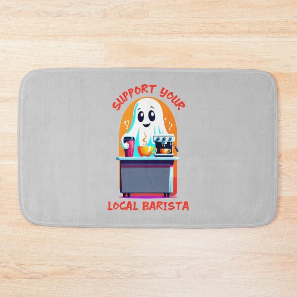 Item preview, Support Your Local Barista designed and sold by tinytwist.