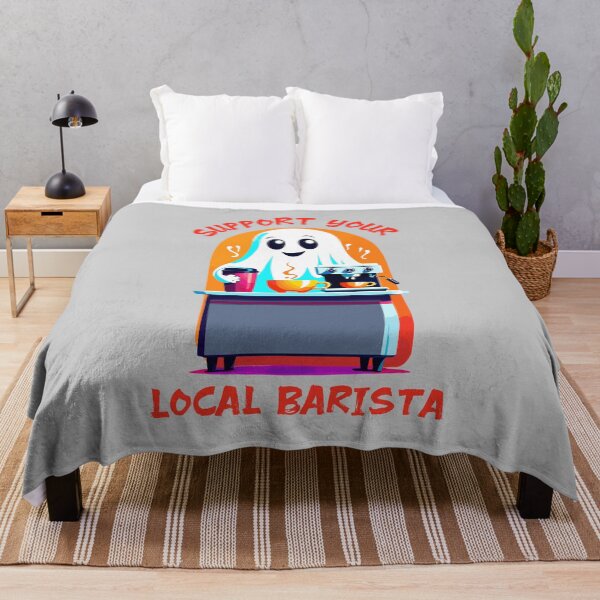 Item preview, Support Your Local Barista designed and sold by tinytwist.