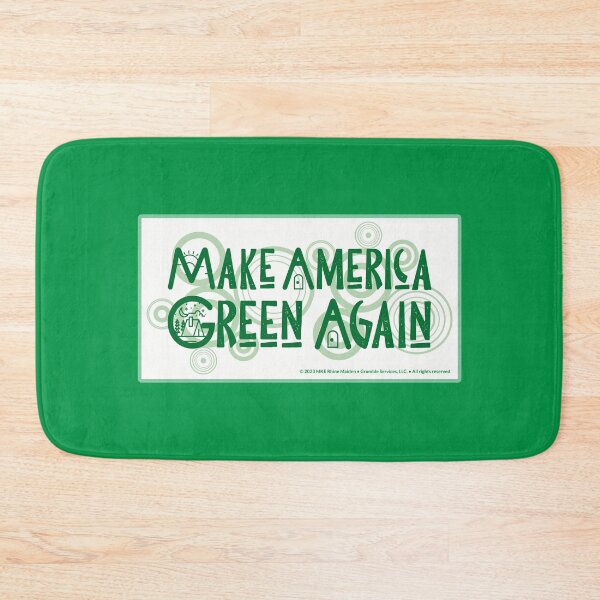 Item preview, Make America Green Again • Circle Design designed and sold by MKE Rhine Maiden  •  Grumble Services, LLC..