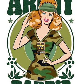 Army Women All American Sergeant Barbie Coffee Mug for Sale by IconicThingz Redbubble