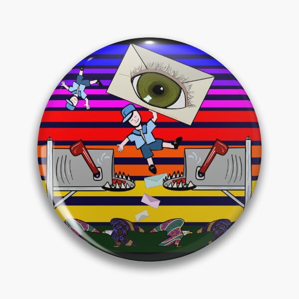 Item preview,  Lofi Mailman Chillpop Psychedlic (2) designed and sold by Sparkleweather.