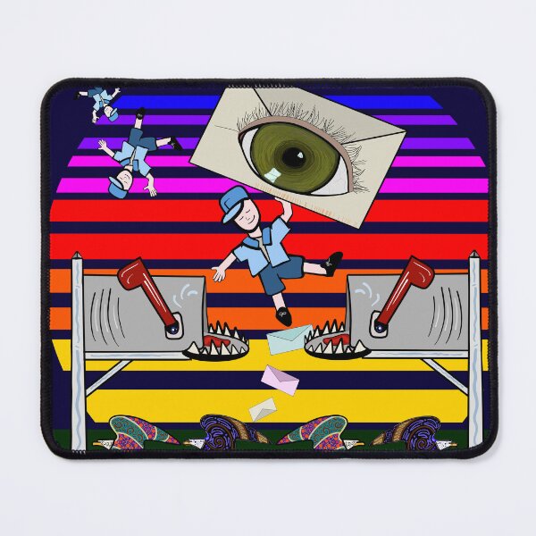 Item preview,  Lofi Mailman Chillpop Psychedlic (2) designed and sold by Sparkleweather.