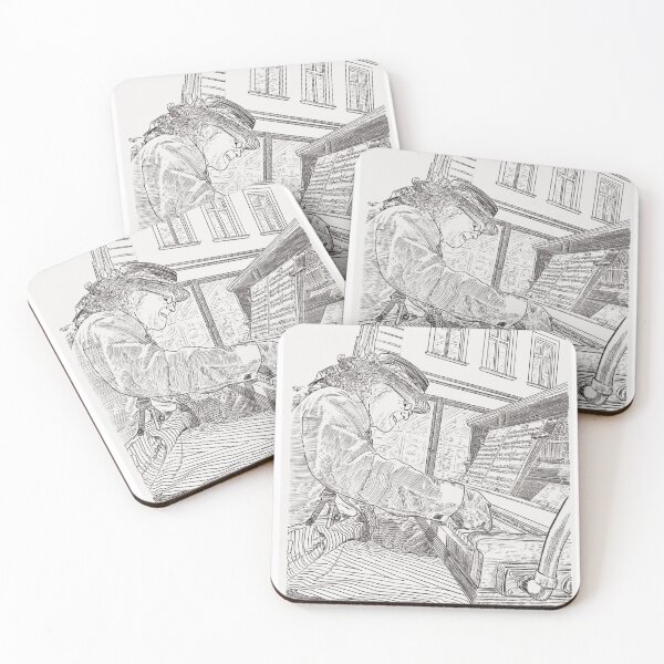 Item preview, Etching of Street Performer - Gallagher  designed and sold by seaplain.