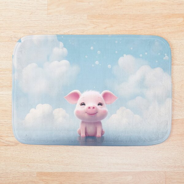 Artikelvorschau, Cute Cartoon Pig entworfen und verkauft von Digi-Artsy.