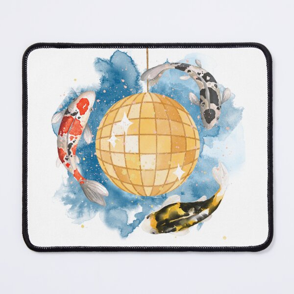 Item preview, koi mirrorball designed and sold by hashtaghedgehog.