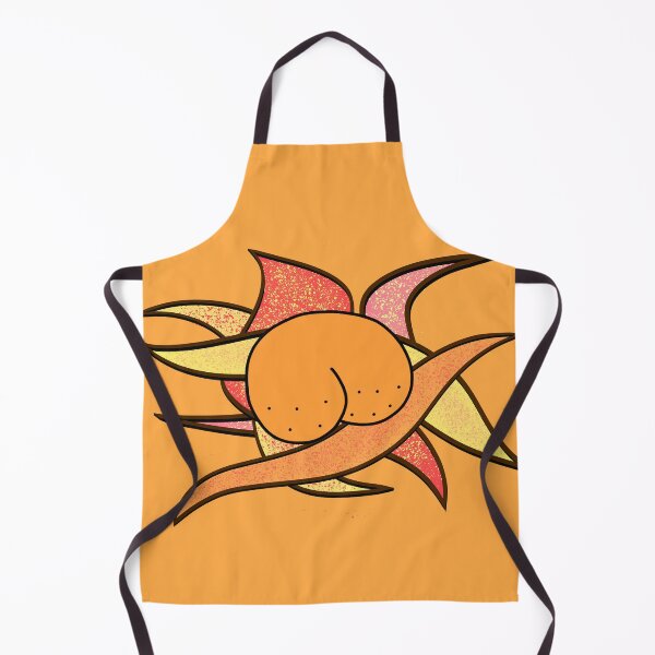 Artikelvorschau, Orange Leafy thiCC Butt Logo entworfen und verkauft von thicc216.