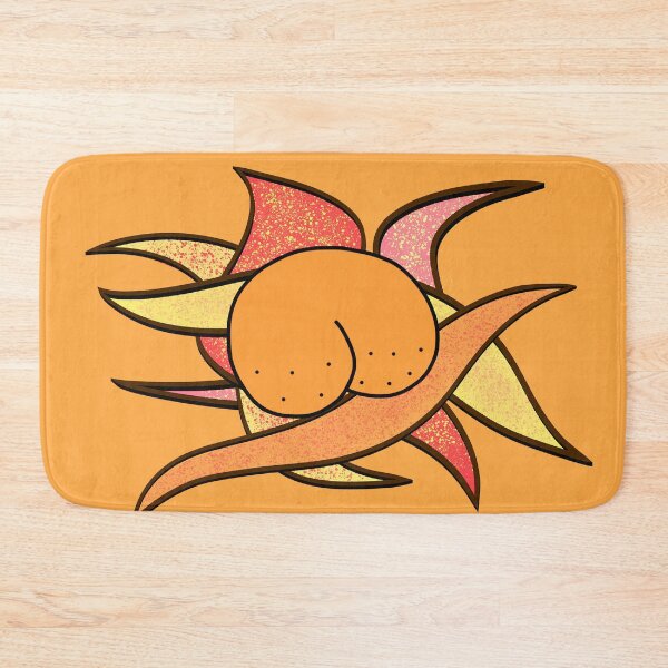 Item preview, Orange Leafy thiCC Butt Logo designed and sold by thicc216.