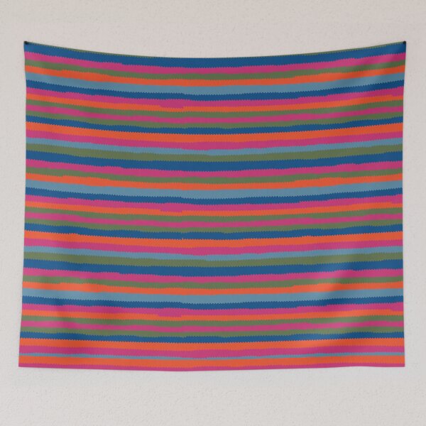 Item preview, Pinking Shears - Colorful Stripes designed and sold by WesternExposure.
