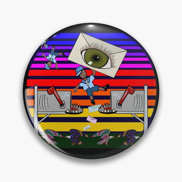Item preview, Lofi Mailman Chillpop Psychedlic (3) designed and sold by Sparkleweather.