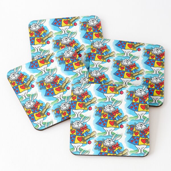 Item preview, Alice in Wonderland March Hare All Over Pattern  designed and sold by ToadsWorkshop.