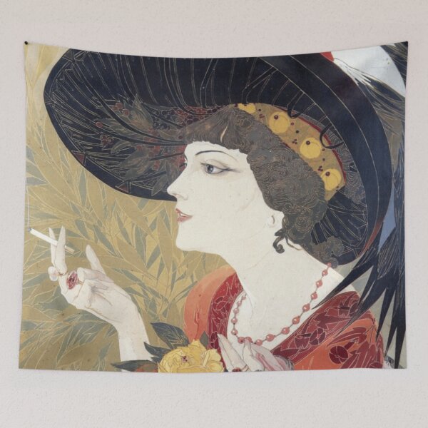 Item preview, Georges de Feure, The Smoker designed and sold by NouveauEra.