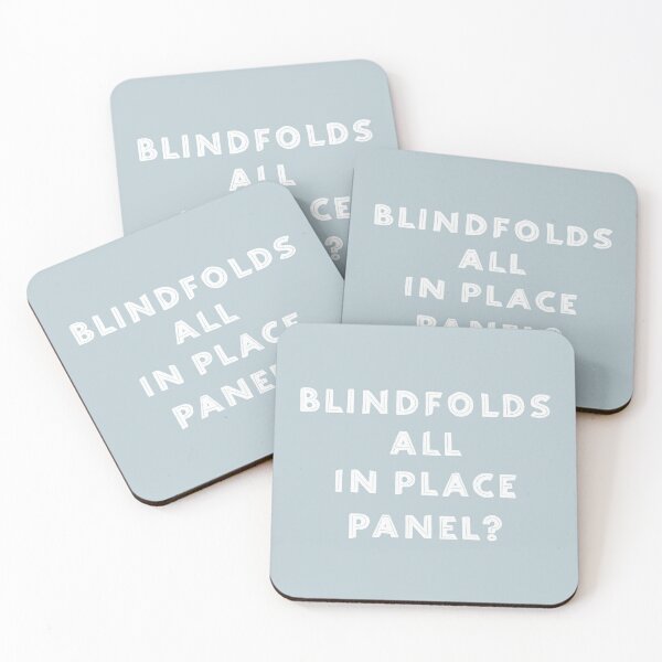 Item preview, blindfolds all in place panel? designed and sold by ht.