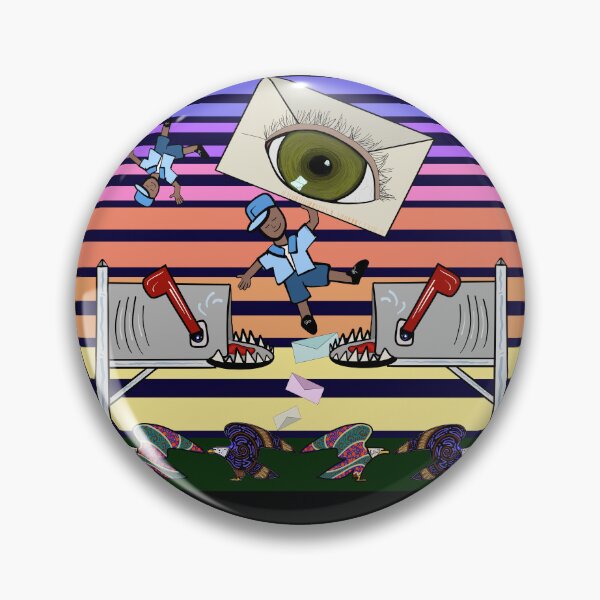 Item preview, Lofi Mailman Chillpop Psychedlic (4) designed and sold by Sparkleweather.