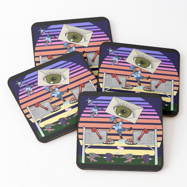 Item preview, Lofi Mailman Chillpop Psychedlic (4) designed and sold by Sparkleweather.