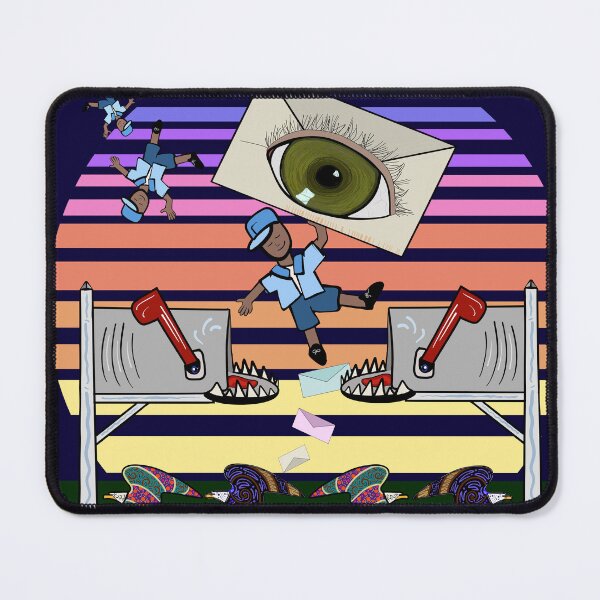 Item preview, Lofi Mailman Chillpop Psychedlic (4) designed and sold by Sparkleweather.