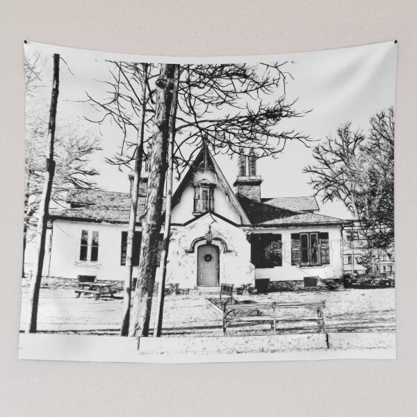 Item preview, House of Falconer Picton Ontario Black and White Pencil designed and sold by robspencer.