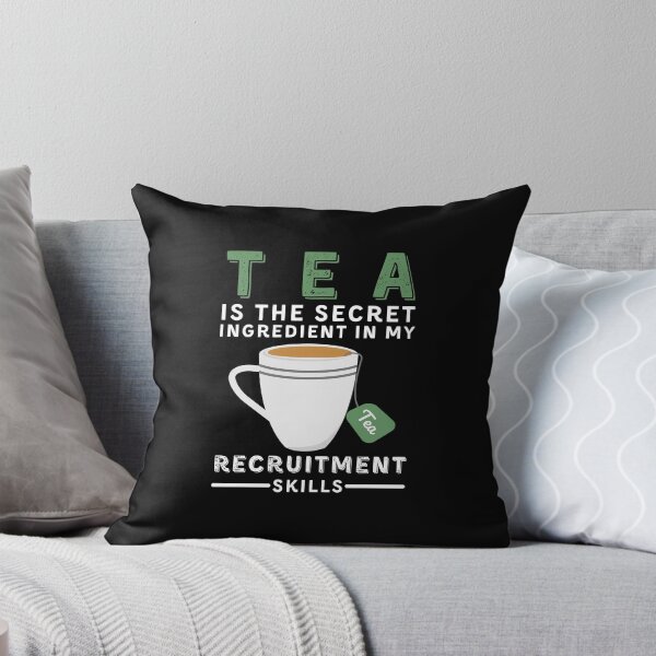 Item preview, Funny Recruiter - Funny Tea Drinker designed and sold by Recruiter-Love.