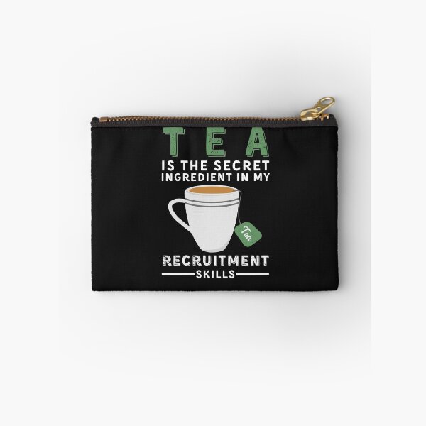 Item preview, Funny Recruiter - Funny Tea Drinker designed and sold by Recruiter-Love.