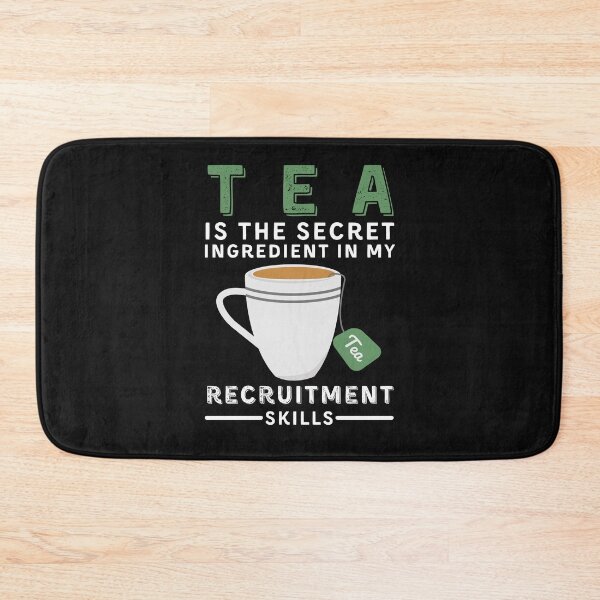 Item preview, Funny Recruiter - Funny Tea Drinker designed and sold by Recruiter-Love.