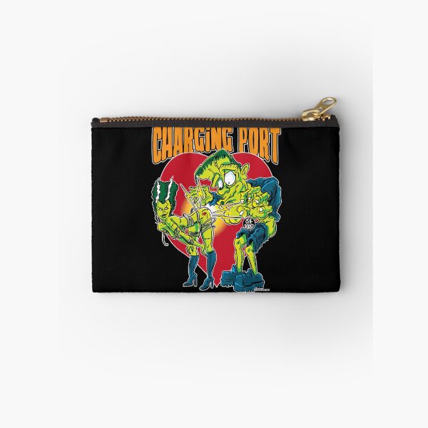 Item preview, Frankenstein Monster and Bride Charging Port designed and sold by eShirtLabs.