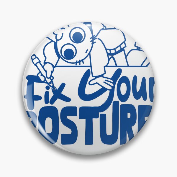 Item preview, FIX YOUR POSTURE artist sticker for them cool Artist people designed and sold by StickrBoy.