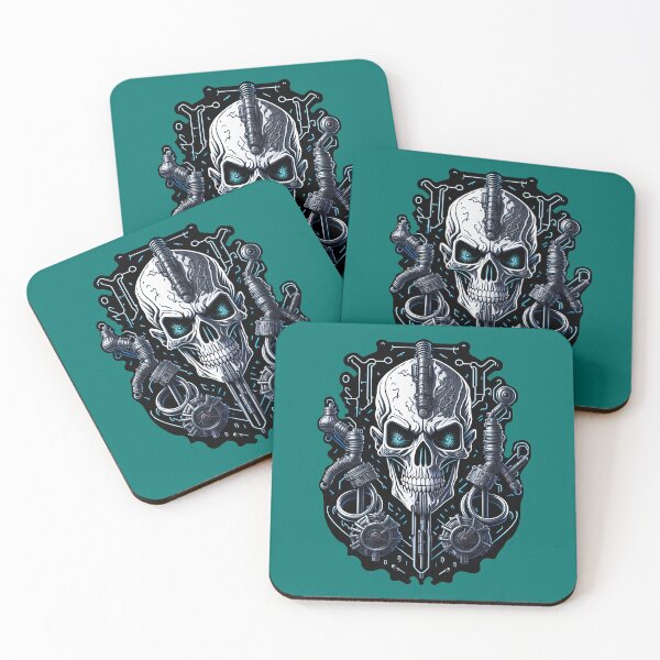 Item preview, Cyborg Heads S01 D50 designed and sold by Houerd.