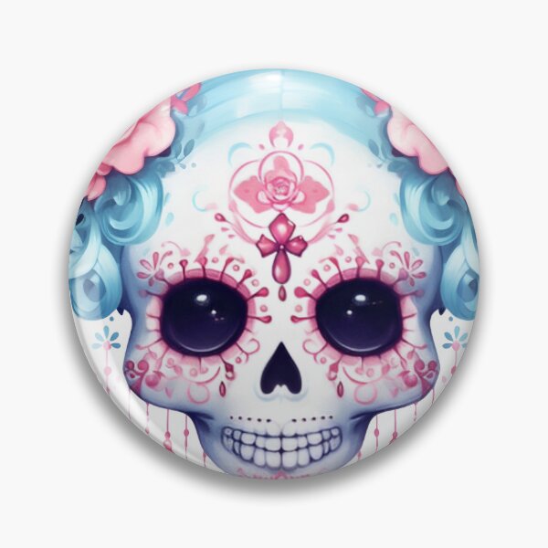 Item preview, Lindo cráneo gótico designed and sold by EbyssLabsMerch.