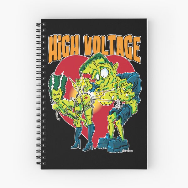 Artikelvorschau, Frankenstein Monster und Braut Hochspannung entworfen und verkauft von eShirtLabs.