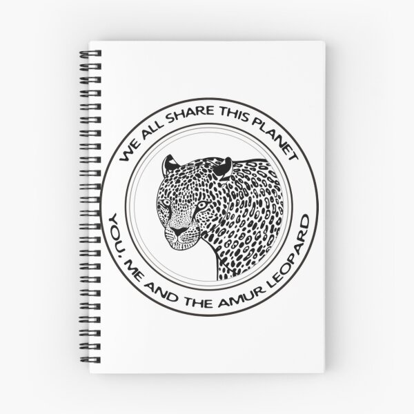 Item preview, Amur Leopard - We All Share This Planet - light colors designed and sold by ElenaDenesik.