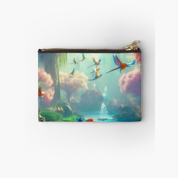 Item preview, Enchanted Serenity: Graceful Birds and Babbling Brook in Nature's Splendor designed and sold by DreamCove.