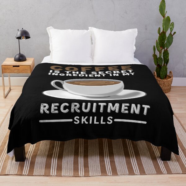 Item preview, Funny Recruiter - Funny Coffee Drinker designed and sold by Recruiter-Love.
