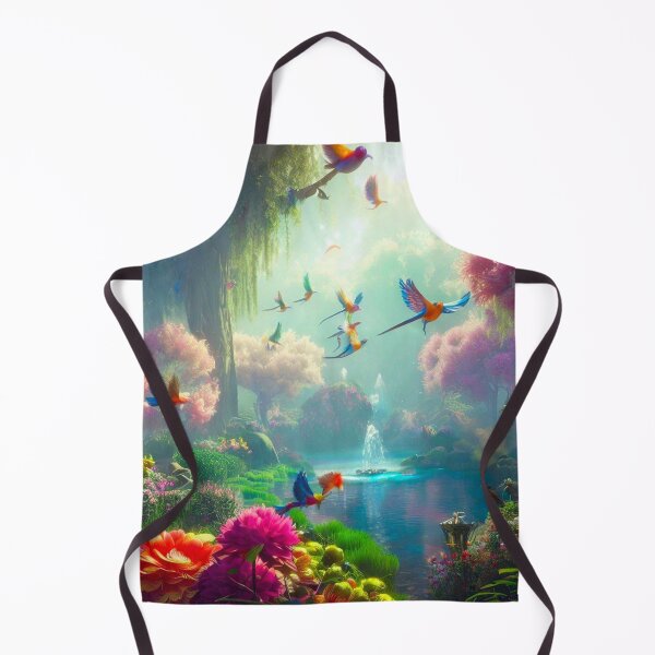 Item preview, Enchanted Serenity: Graceful Birds and Babbling Brook in Nature's Splendor designed and sold by DreamCove.