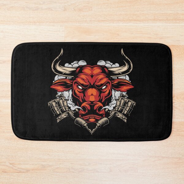Item preview, Rage bull Tattoo designed and sold by gabrieltiveron.