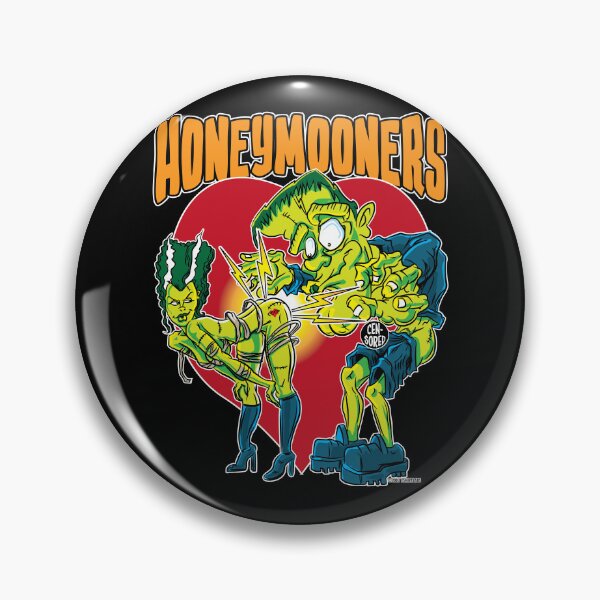 Item preview, Frankenstein Monster and Bride Honeymooners designed and sold by eShirtLabs.