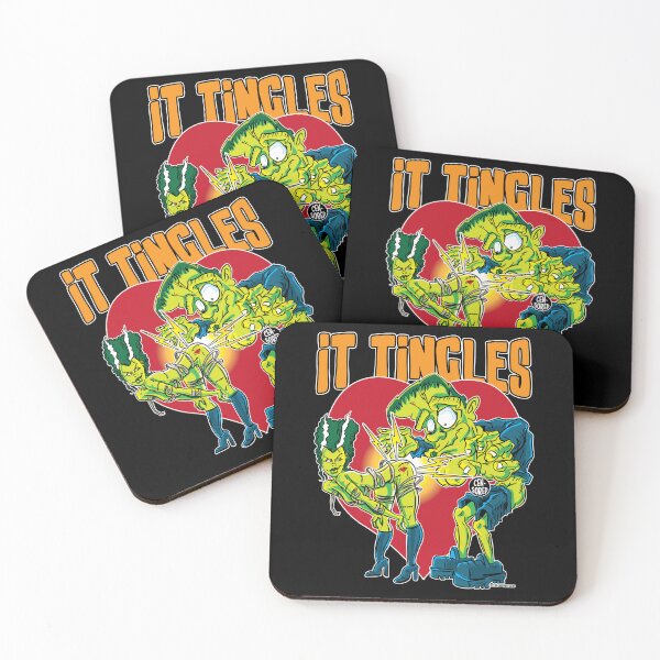 Item preview, Frankenstein Monster and Bride It Tingles designed and sold by eShirtLabs.