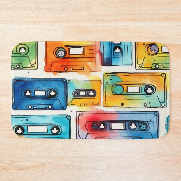 Item preview, Tape cassette colorful water color designed and sold by Sunakokookkook.