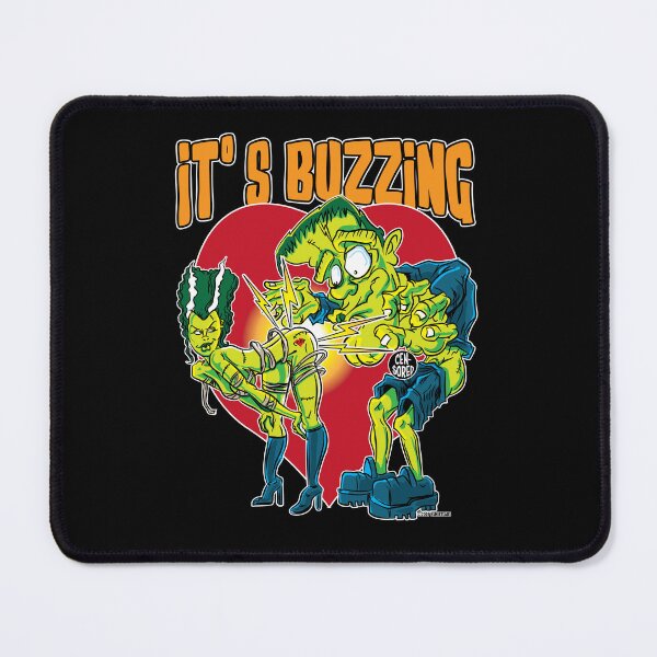 Item preview, Frankenstein Monster and Bride It's Buzzing designed and sold by eShirtLabs.