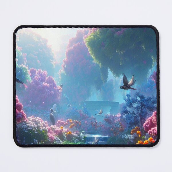 Item preview, Mystical Waters: Tranquil Stream beneath a Rainbow Canopy designed and sold by DreamCove.