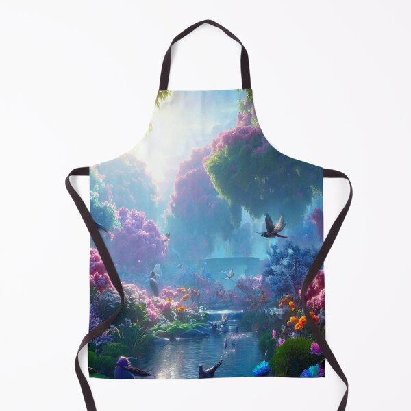 Item preview, Mystical Waters: Tranquil Stream beneath a Rainbow Canopy designed and sold by DreamCove.