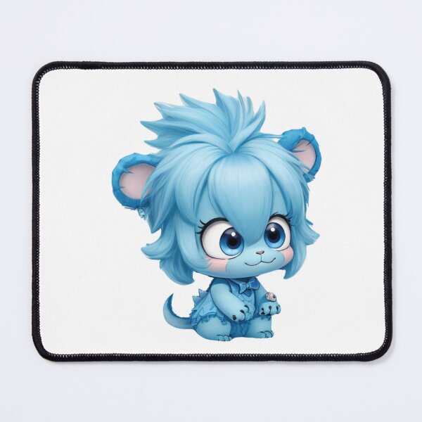 Item preview, Cute blue monster  designed and sold by Gigglyvibes.