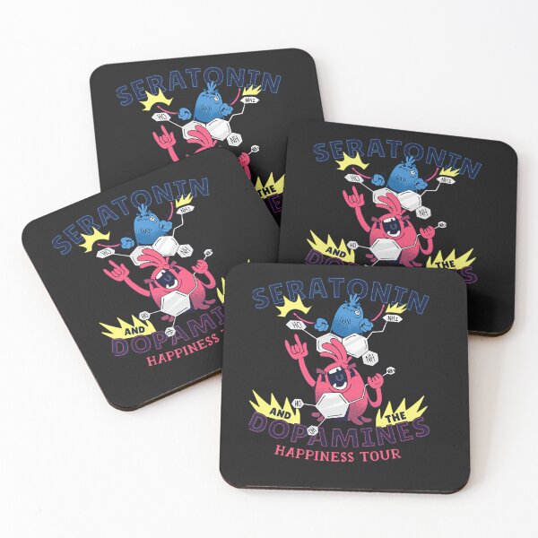 Item preview, Dopamine Seratonin Music Rock Band Guitar Drums  designed and sold by TIFFANYARTI.