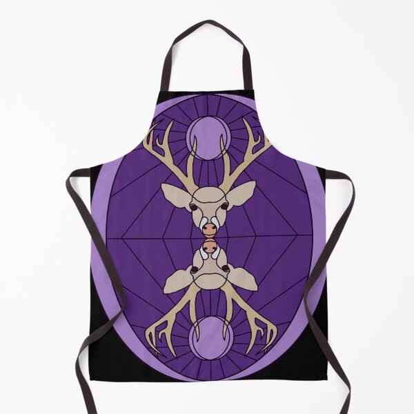 Item preview, Moonlit stag (lavender) designed and sold by PaganArtisan.