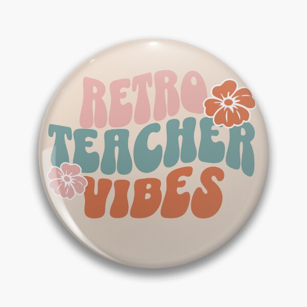 Item preview, Teacher Gift Idea New Teacher Appreciation Teacher Graduation Retro Vibes designed and sold by ShoniwDesigns.