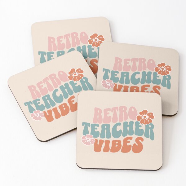 Item preview, Teacher Gift Idea New Teacher Appreciation Teacher Graduation Retro Vibes designed and sold by ShoniwDesigns.