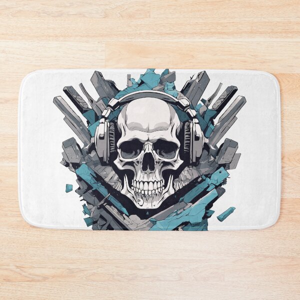 Item preview, Heavy Metal Skull designed and sold by ILikeToasters.