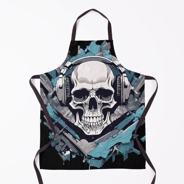 Item preview, Heavy Metal Skull designed and sold by ILikeToasters.