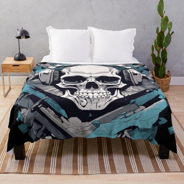 Item preview, Heavy Metal Skull designed and sold by ILikeToasters.