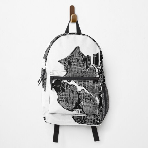 Item preview, Seattle Black and White Map designed and sold by samvschantz.