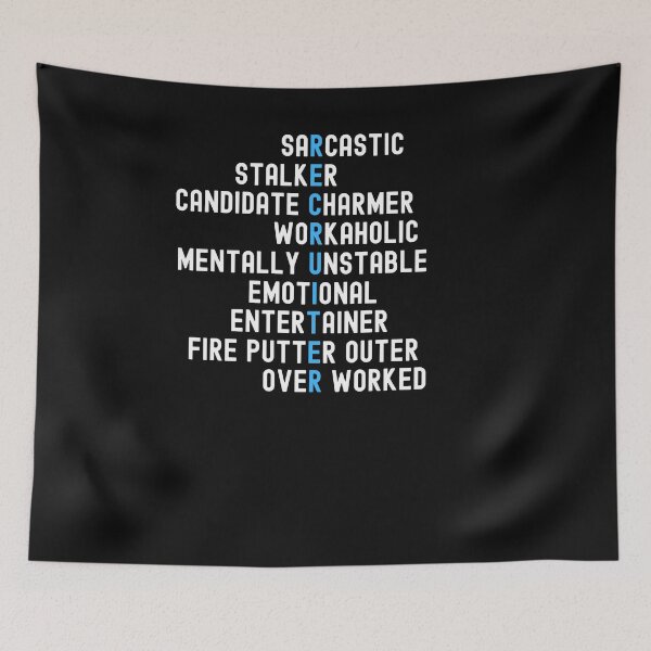 Item preview, Funny Recruiter Definition - Sarcastic Recruiting Humor Anagram designed and sold by Recruiter-Love.
